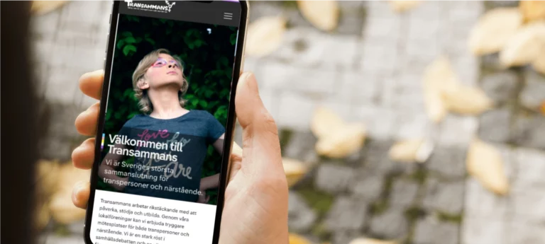 Mötesplats online för transpersoner och närstående